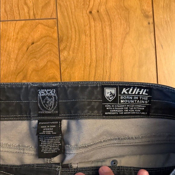 Kuhl Men's Rydr Patina dyed Heavy Cotton Men’s Pants, Excellent condition 35x32. - Picture 2 of 5